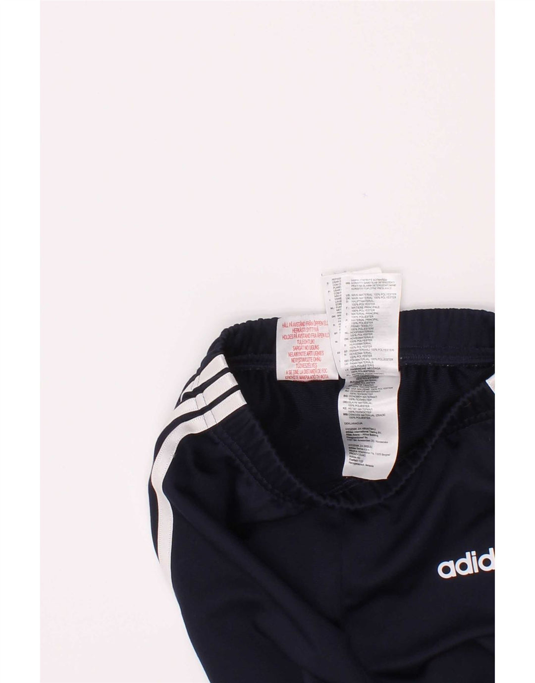 Pantaloni da tuta da ragazzo Adidas Joggers 2-3 anni in poliestere blu navy