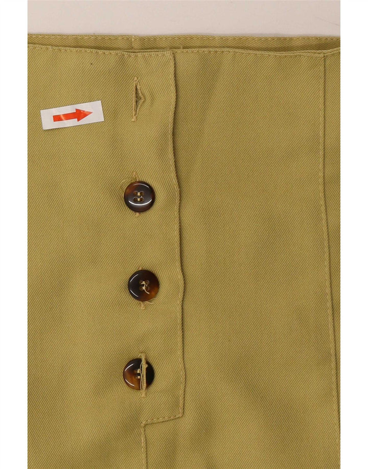 Sasch Minigonna da donna IT 44 Media W28 Verde Poliestere