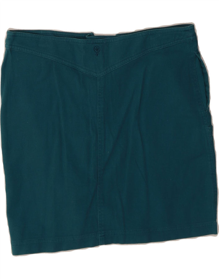 FAT FACE Womens Mini Skirt UK 12 Medium W32  Green Vintage Fat Face and Second-Hand Fat Face from Messina Hembry 