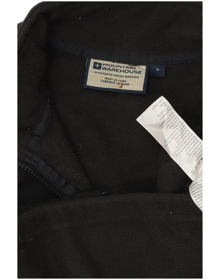 MOUNTAIN WAREHOUSE Giacca in pile da uomo UK 38 Poliestere nero medio