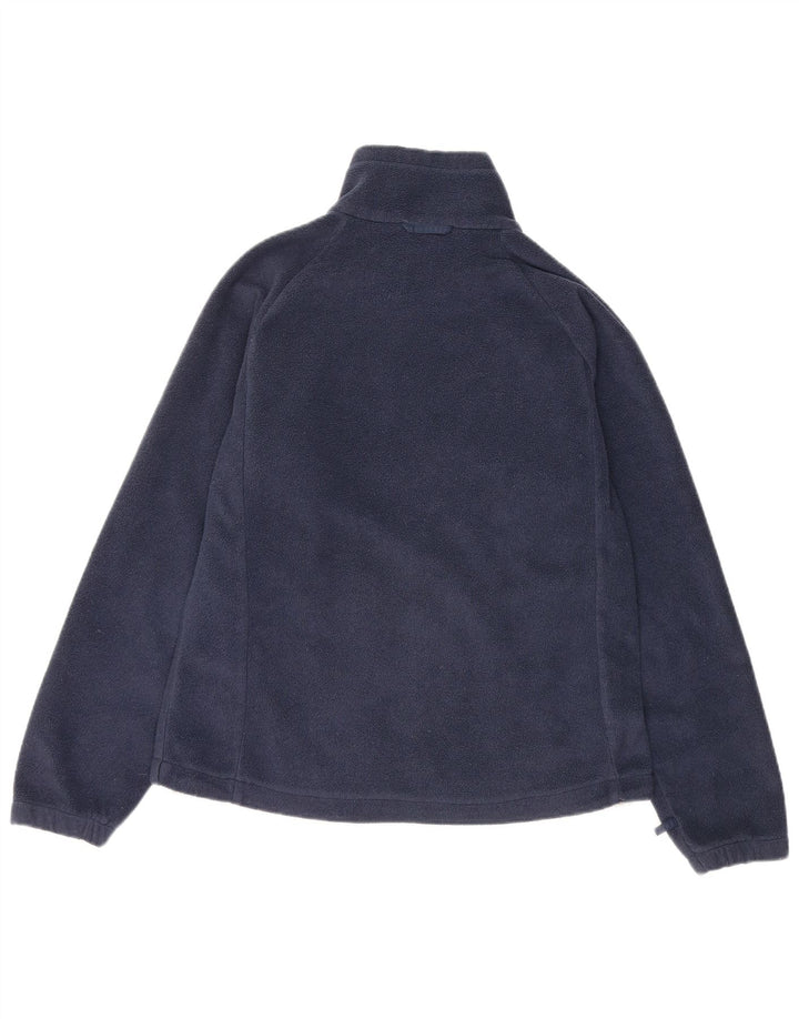 Giacca in pile da donna Columbia UK 14 medio blu navy