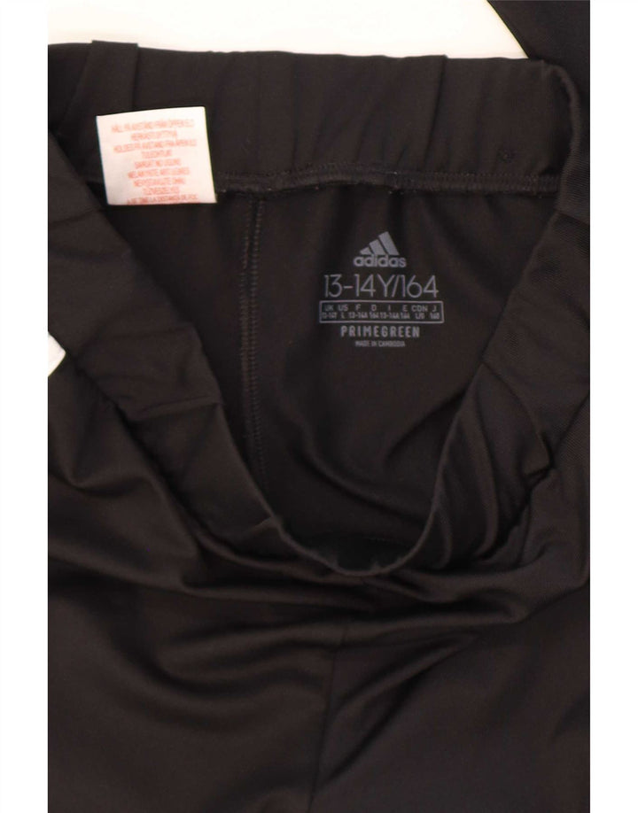 Leggings Adidas Aeroready da bambino 13-14 anni in poliestere nero