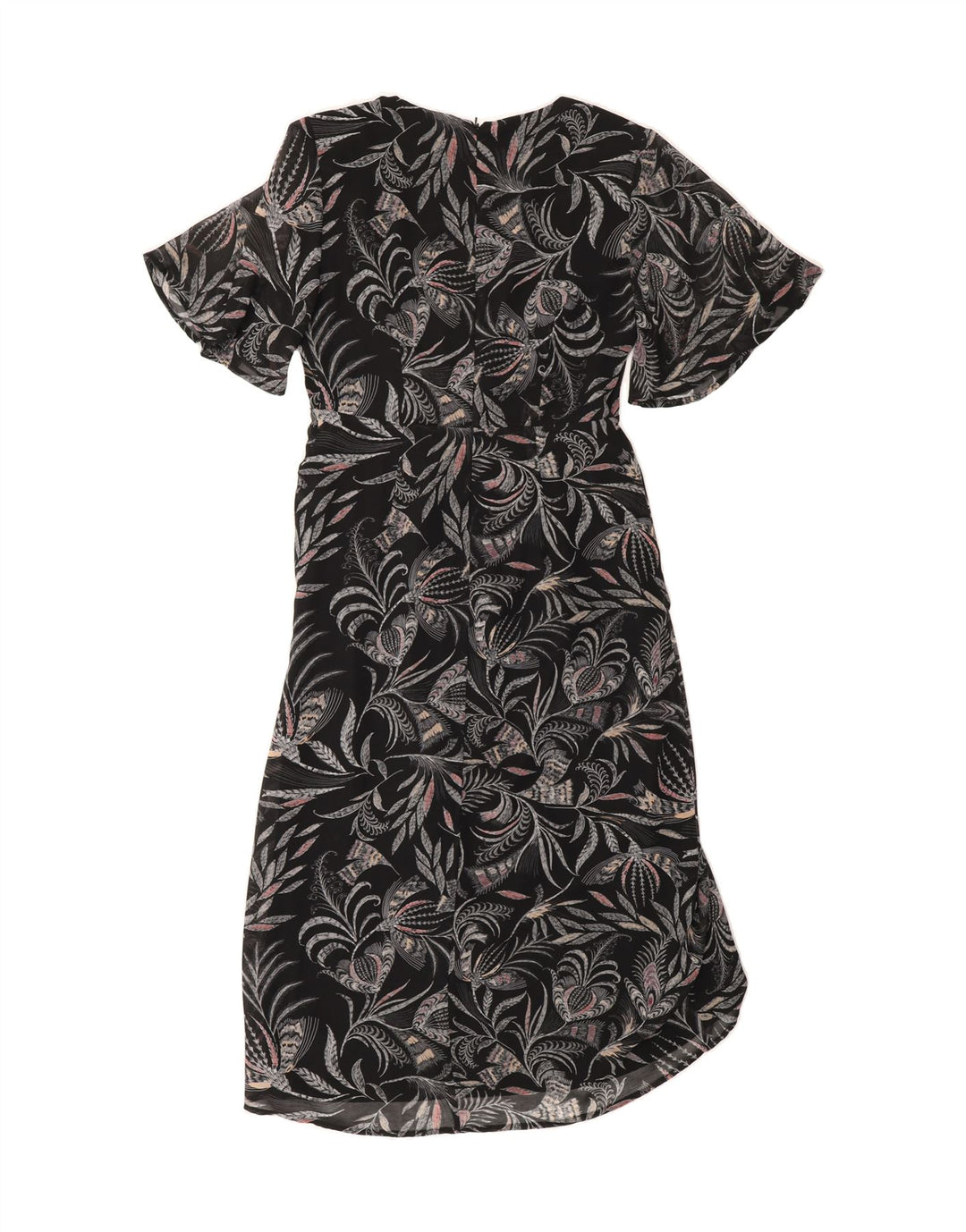 MINT VELVET Womens Maxi Dress UK 10 Small Black Floral Polyester Vintage MINT VELVET and Second-Hand MINT VELVET from Messina Hembry 