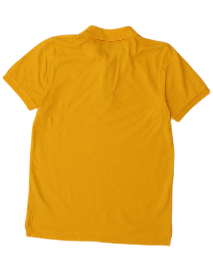 Polo da uomo CARHARTT piccola in cotone giallo