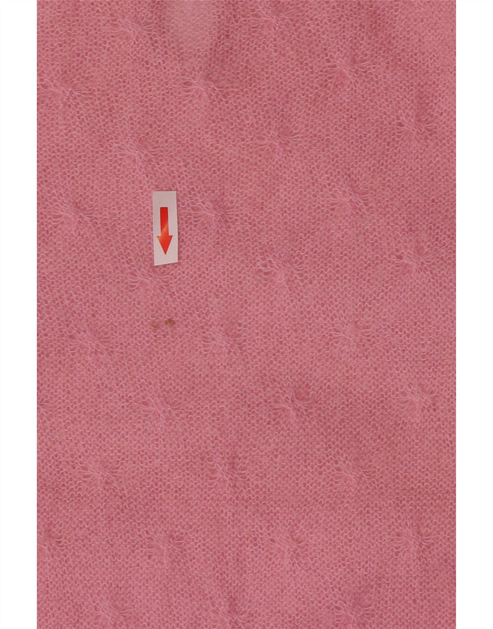 Brunello Cucinelli Maglione Girocollo Donna IT 46 Large Rosa