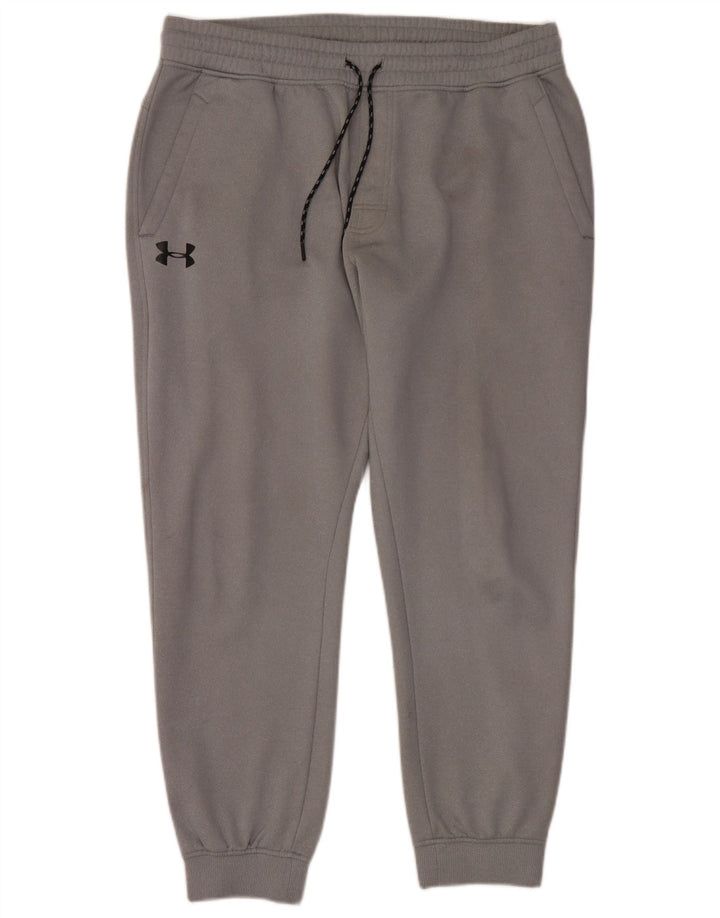 Pantaloni da tuta da uomo Under Armour Cold Gear Joggers XL grigio poliestere