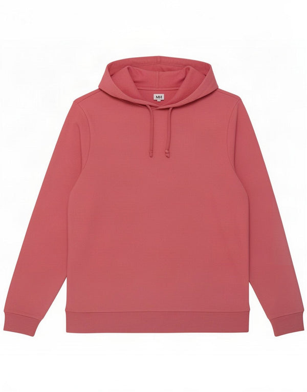 Marks & Spencer Womens Hoodie Jumper UK 14 Medium Pink Cotton