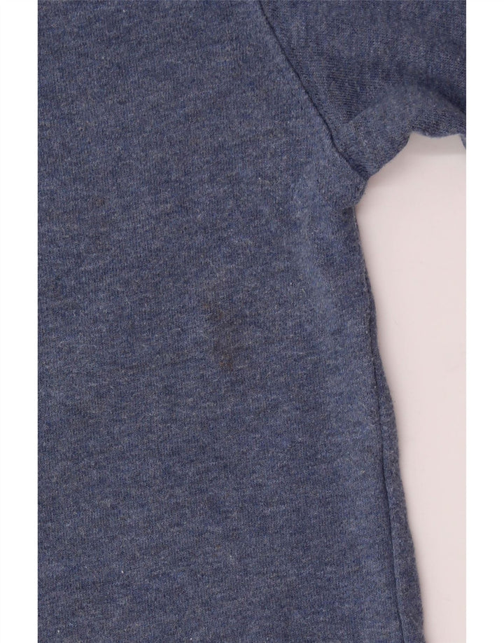 CALVIN KLEIN JEANS Felpa con grafica da donna Maglione UK 16 Large Blu