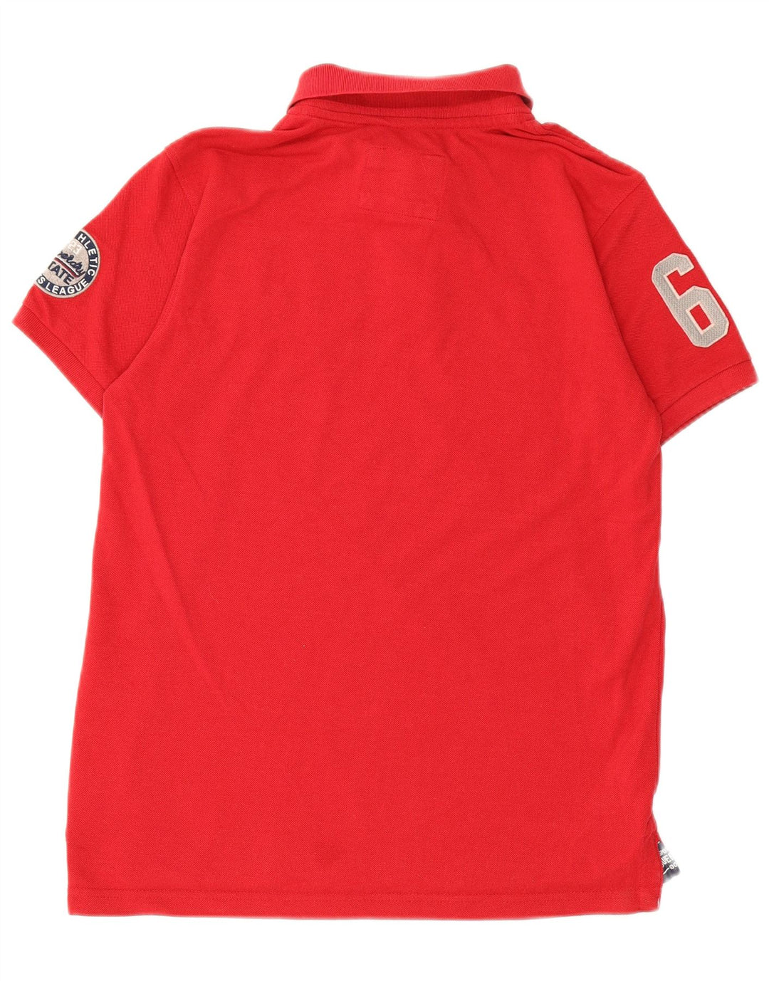 Polo grafica da uomo Superdry grande rossa