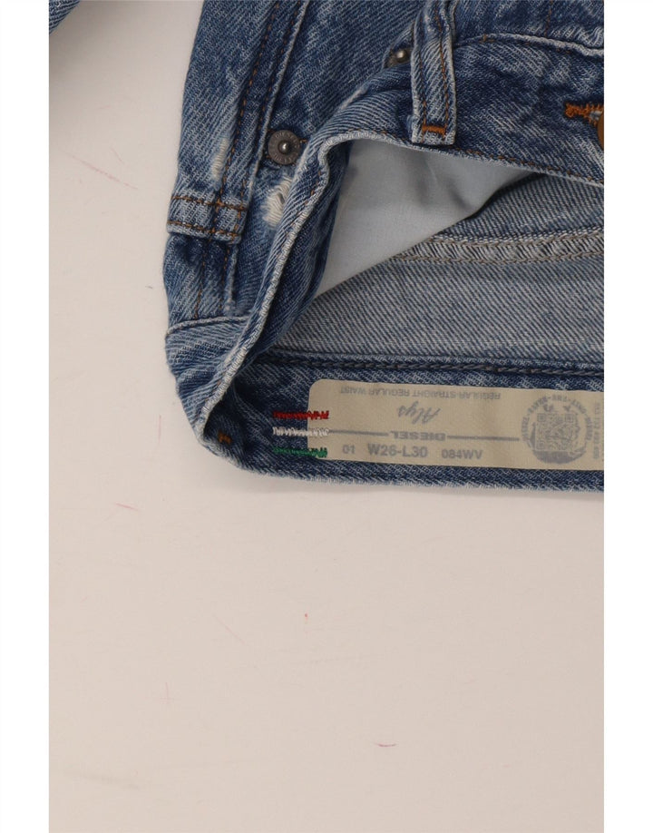 DIESEL Womens Alys Straight Jeans W26 L30 Blue Cotton Vintage Diesel and Second-Hand Diesel from Messina Hembry 