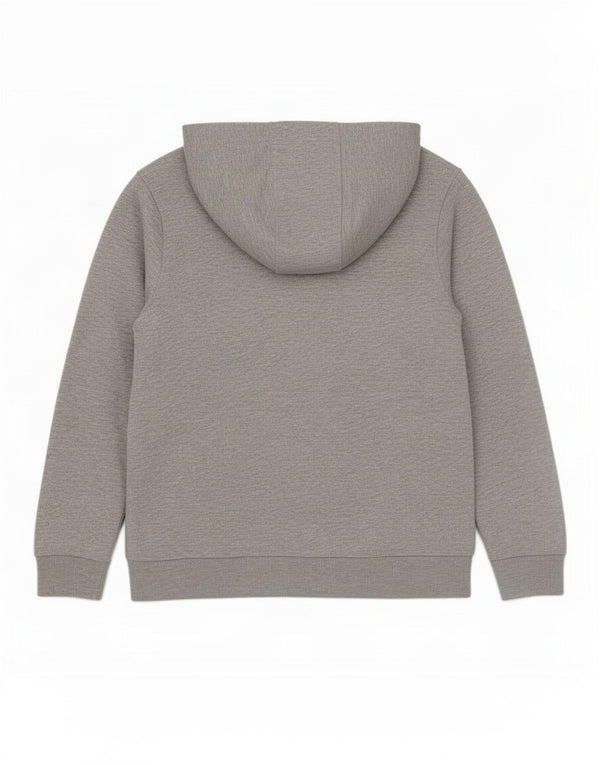 Crew Clothing Maglione oversize con cappuccio da donna UK 10 Piccolo grigio a righe