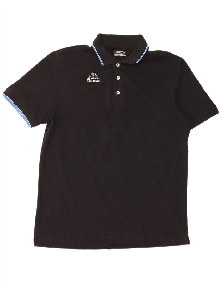Polo Kappa Uomo XL Cotone Nera