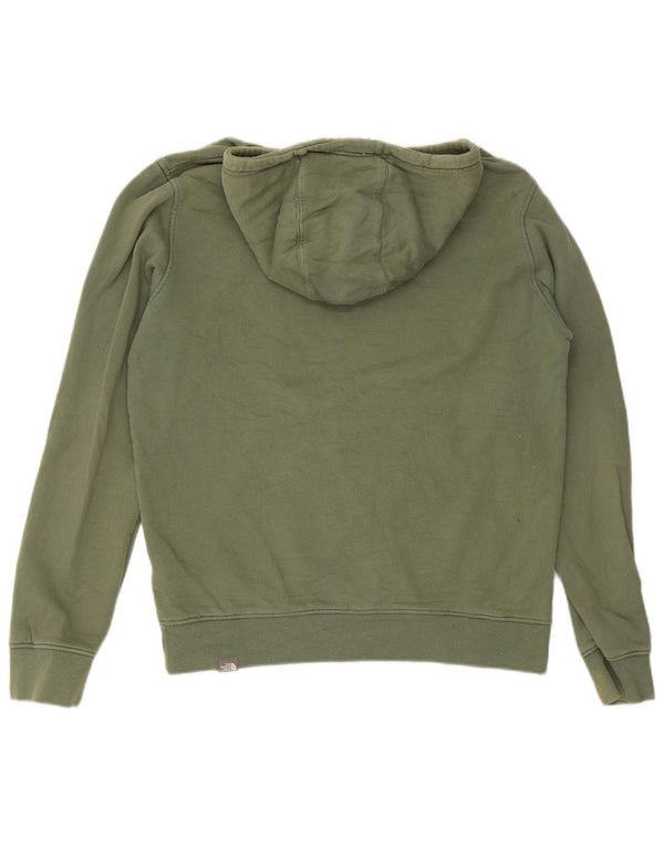 Felpa con cappuccio grafica da uomo The North Face grande in cotone verde