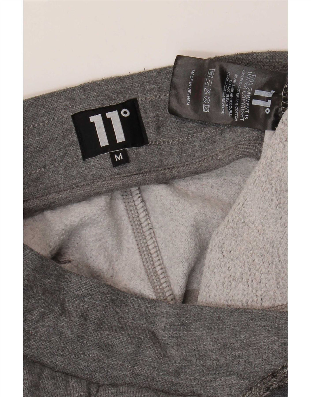 Pantaloni da tuta con grafica da uomo Eleven Degrees Pantaloni da jogging Grigio medio