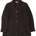 Cappotto da donna Laura Ashley UK 12 Lana grigio medio