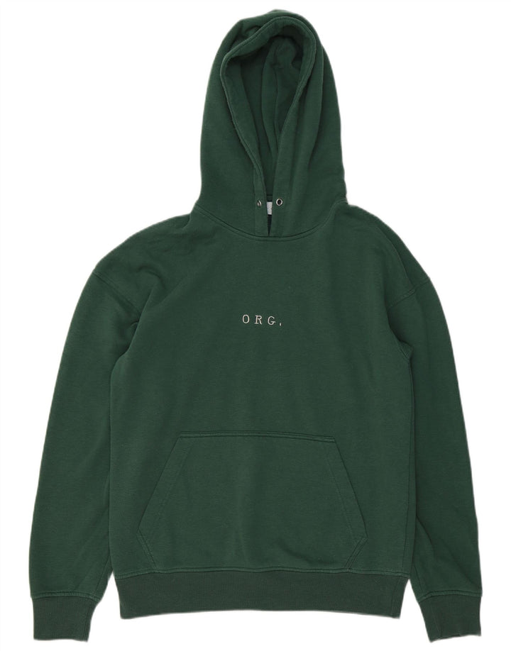 Maglione con cappuccio da uomo Jack & Jones in cotone verde medio