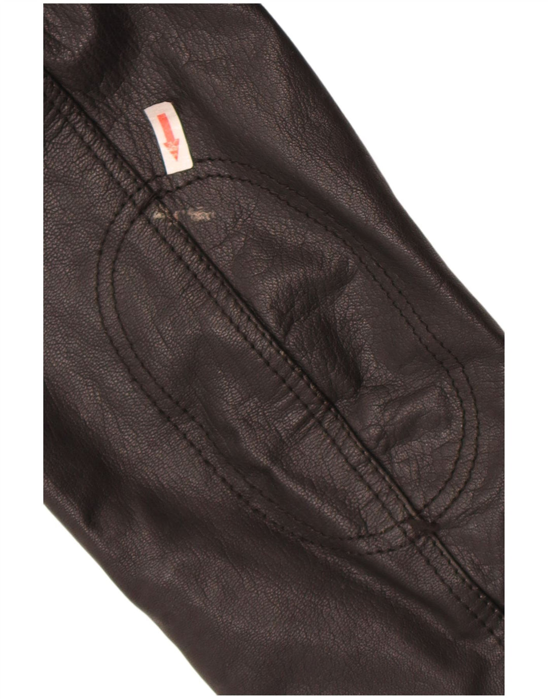 Giacca in pelle bomber da uomo Jack & Jones UK 40 grande nera