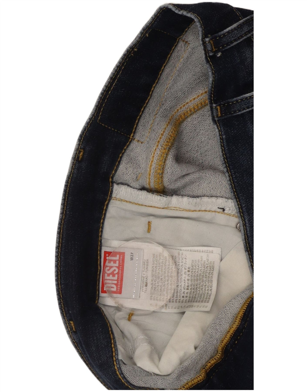 Jeans skinny da donna Diesel W27 L30 cotone blu