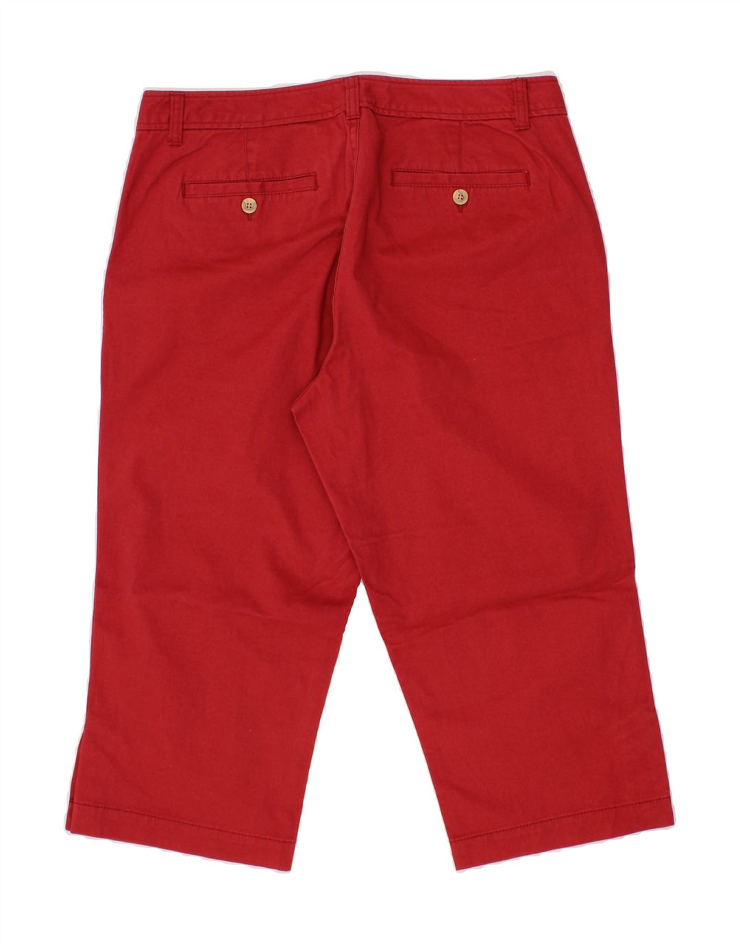 DOCKERS Womens Bermuda Shorts US 12 Large W34 Red Cotton Vintage Dockers and Second-Hand Dockers from Messina Hembry 