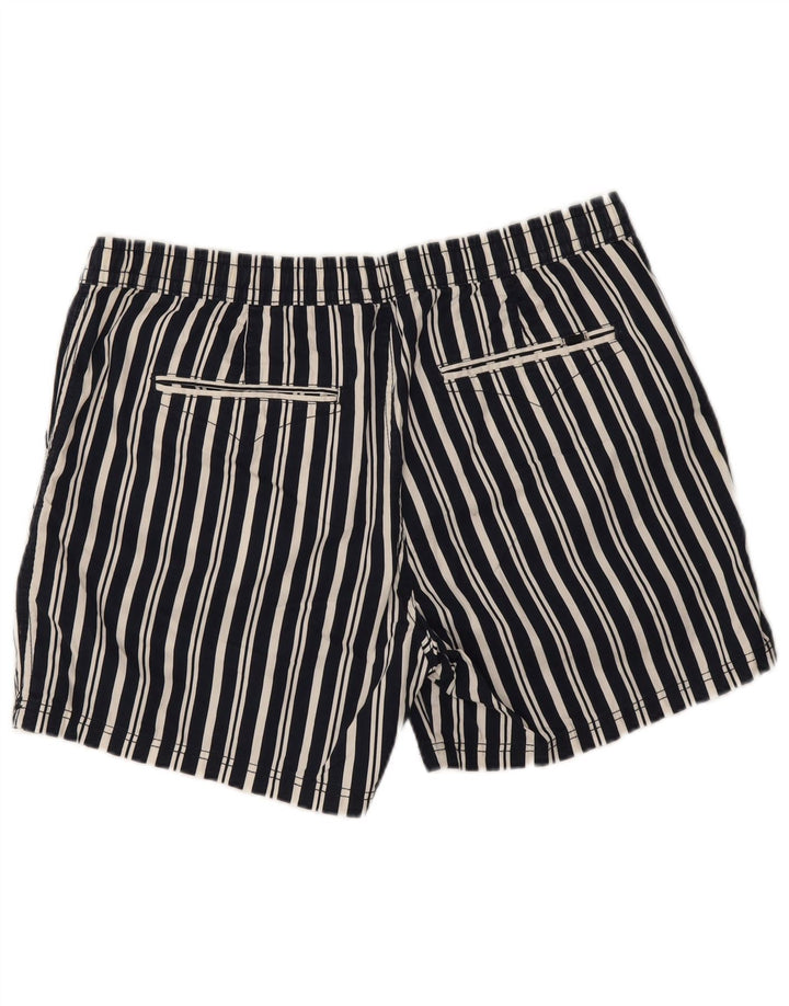 Pantaloncini chino da uomo Jack & Jones W34 grandi a righe blu navy