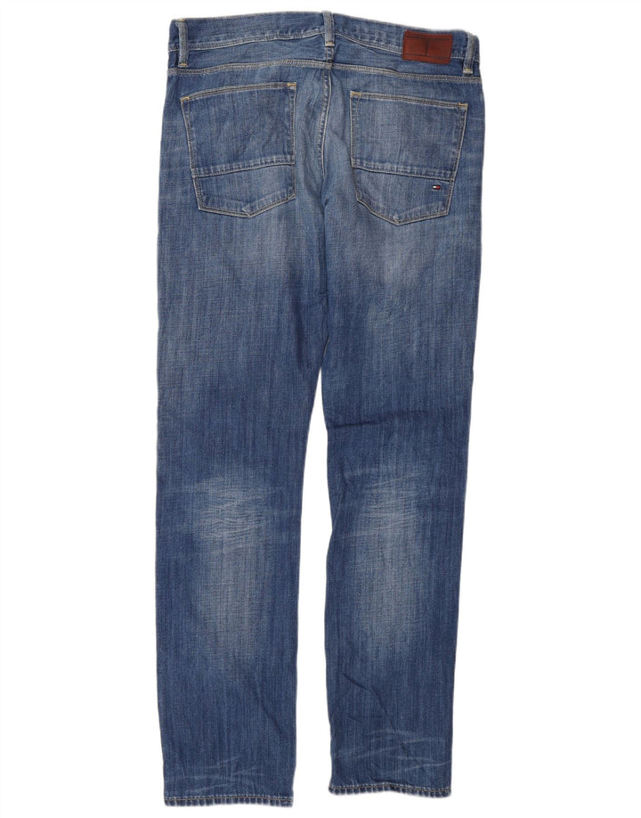 TOMMY HILFIGER Jeans dritti Benton da uomo W32 L32 cotone blu