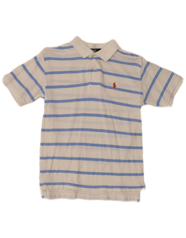 Polo Ralph Lauren Camicia da bambino 7-8 anni Piccola a righe bianche