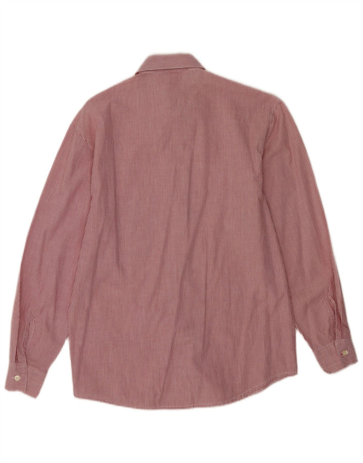 Camicia da donna Stefanel UK 10 piccolo cotone gessato rosso