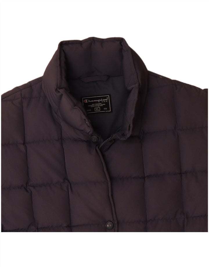 Gilet imbottito da donna Champion UK 18 XL poliestere grigio