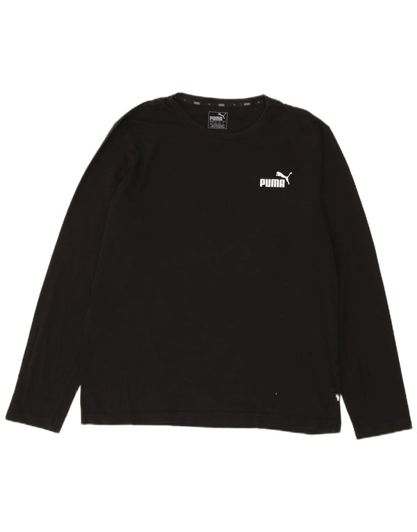 Maglia PUMA da uomo a maniche lunghe XL Nera
