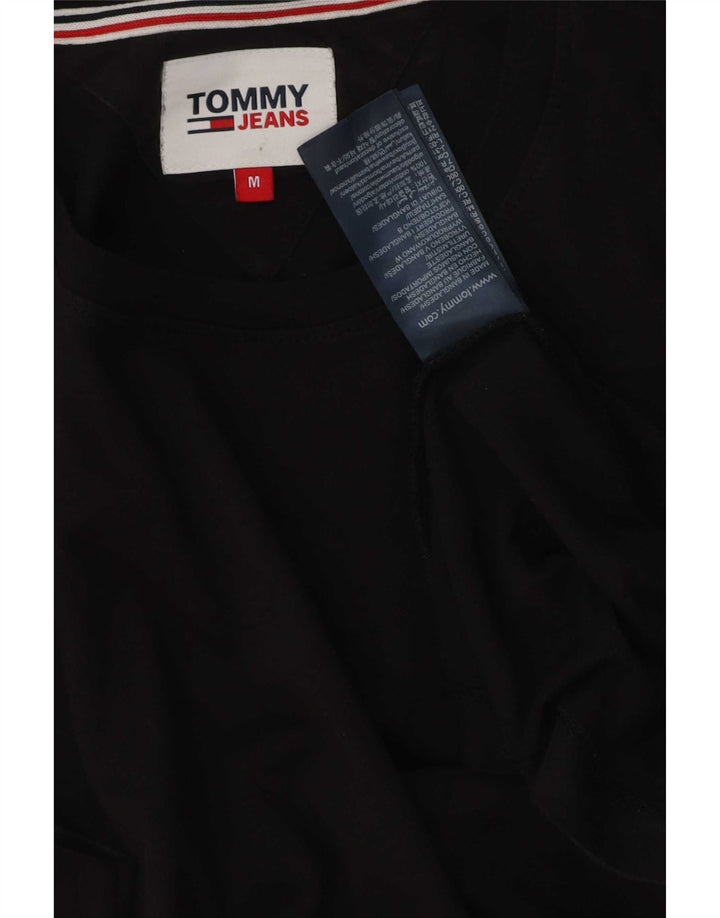 T-shirt da uomo Tommy Hilfiger Top in cotone nero medio