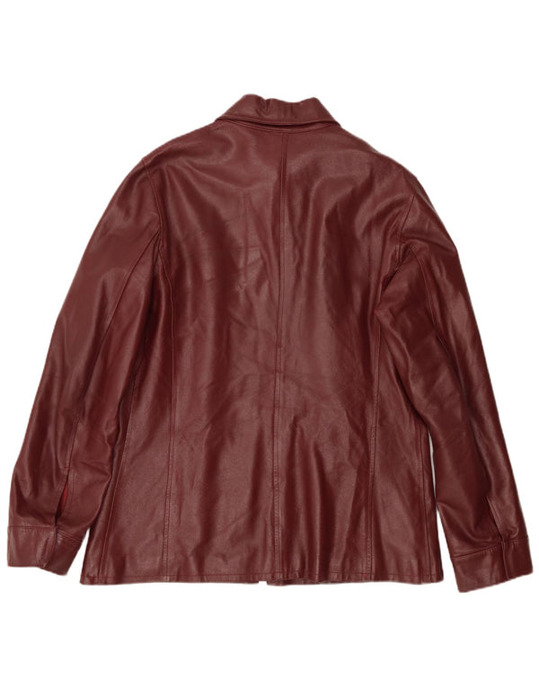 Giacca In Pelle Uomo Conbipel IT 48 Bordeaux Medio