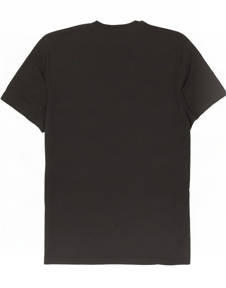 T-shirt Adidas da uomo Top Large in cotone nero