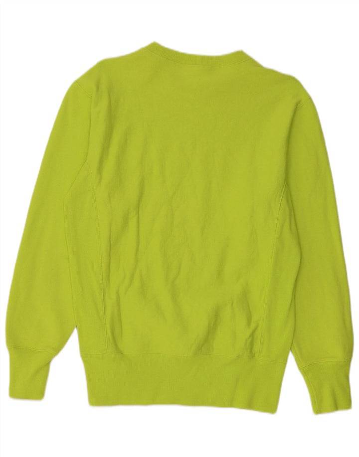 Felpa da donna Champion Jumper UK 10 Small Green Cotton