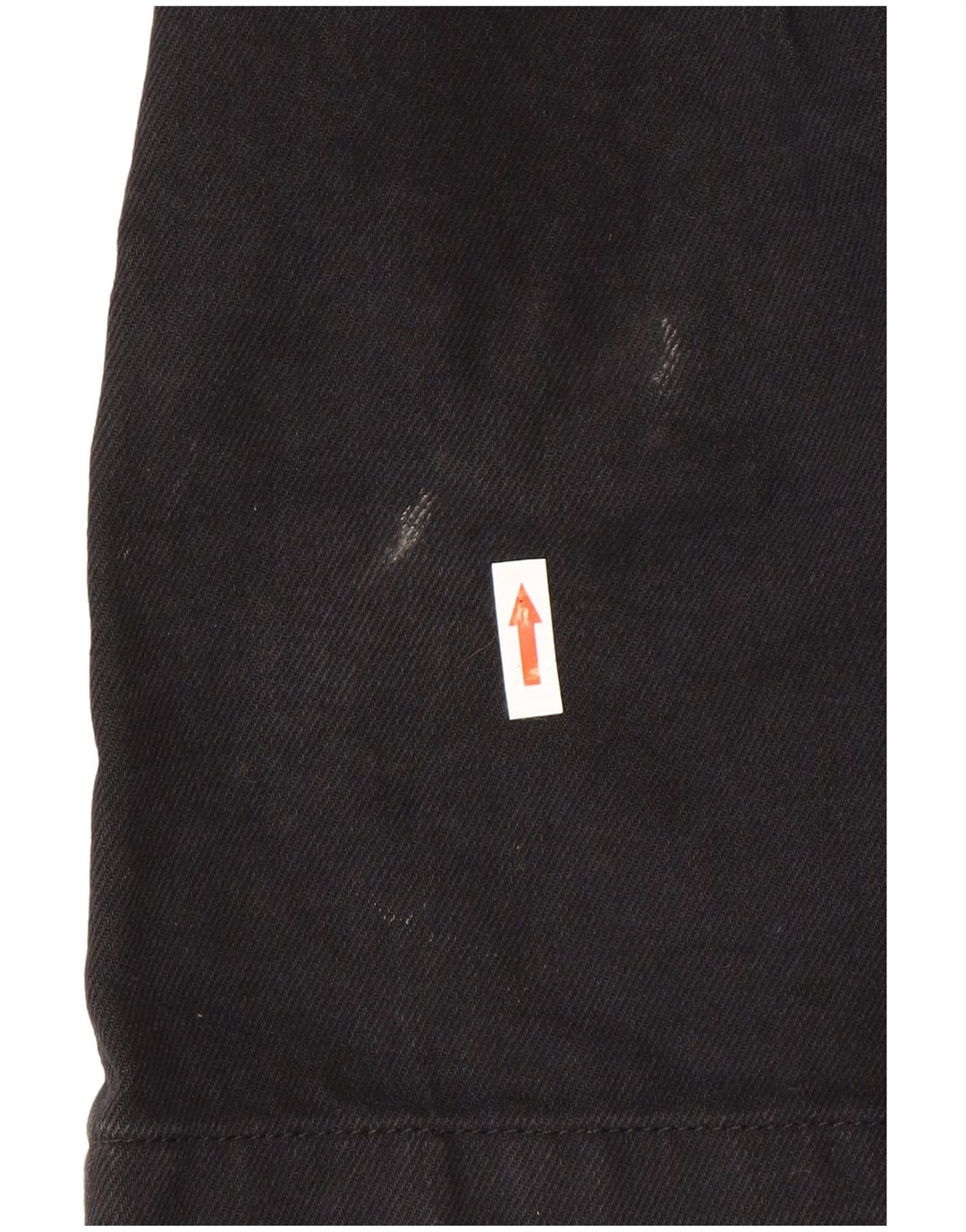 Gonna in denim da donna Topshop UK 10 piccola W26 nera