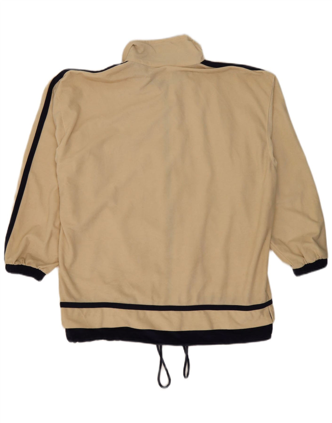 Giacca da tuta grafica da uomo Diadora color block beige medio