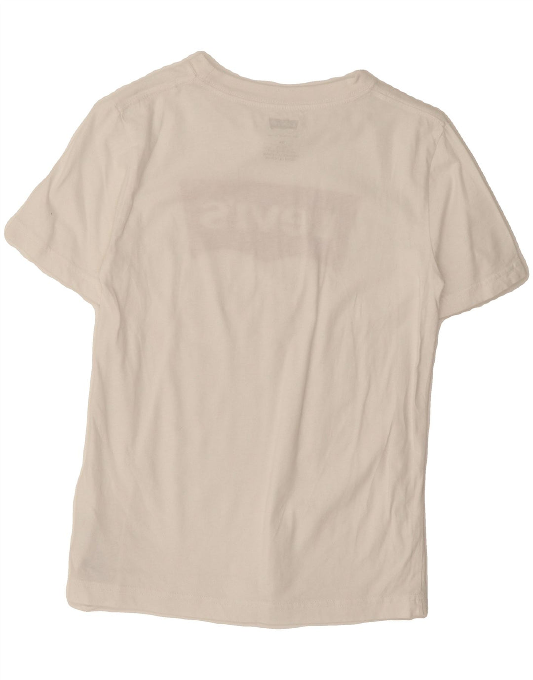 LEVI'S Boys Graphic T-Shirt Top 11-12 Years White Cotton Vintage Levi's and Second-Hand Levi's from Messina Hembry 