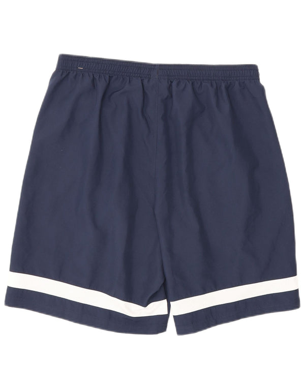 Pantaloncini sportivi Nike Dri Fit Graphic da uomo, grandi, blu navy, color block