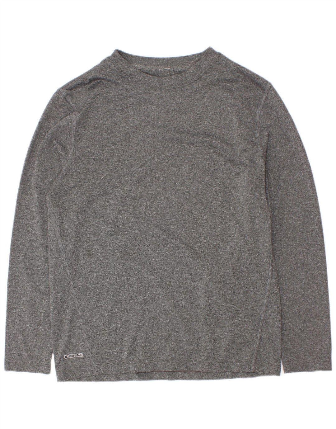 Maglia da ragazzo a maniche lunghe Starter 10-11 anni Grande in poliestere chiazzato grigio
