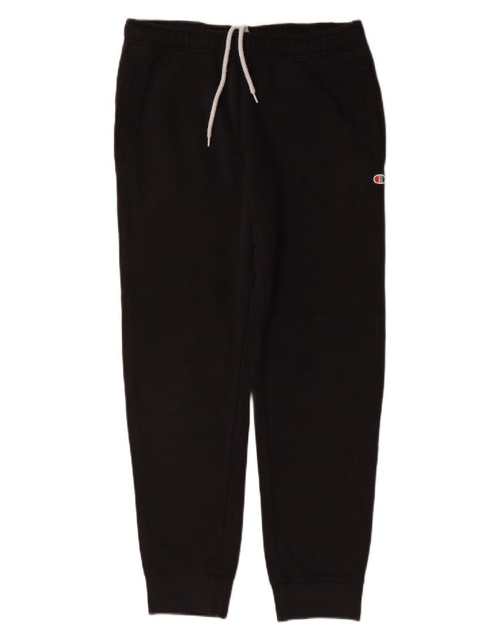 Pantaloni da tuta da uomo Champion Joggers medio cotone nero