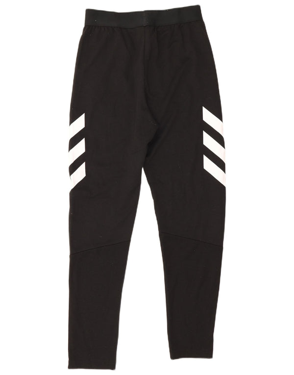 Pantaloni della tuta da ragazzo Adidas 13-14 anni in poliestere nero