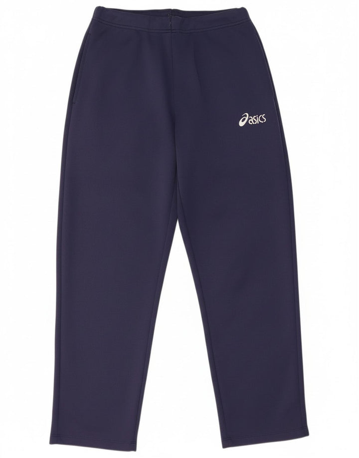 Pantaloni da tuta da donna Asics UK 14 poliestere medio blu navy