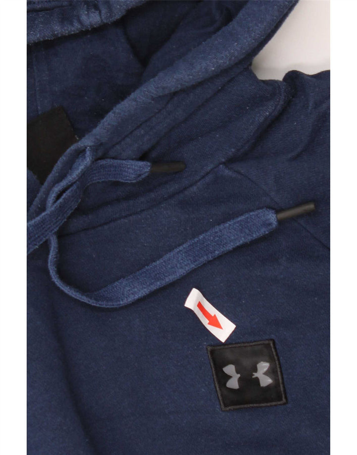 Felpa con cappuccio da uomo Under Armour grande blu navy