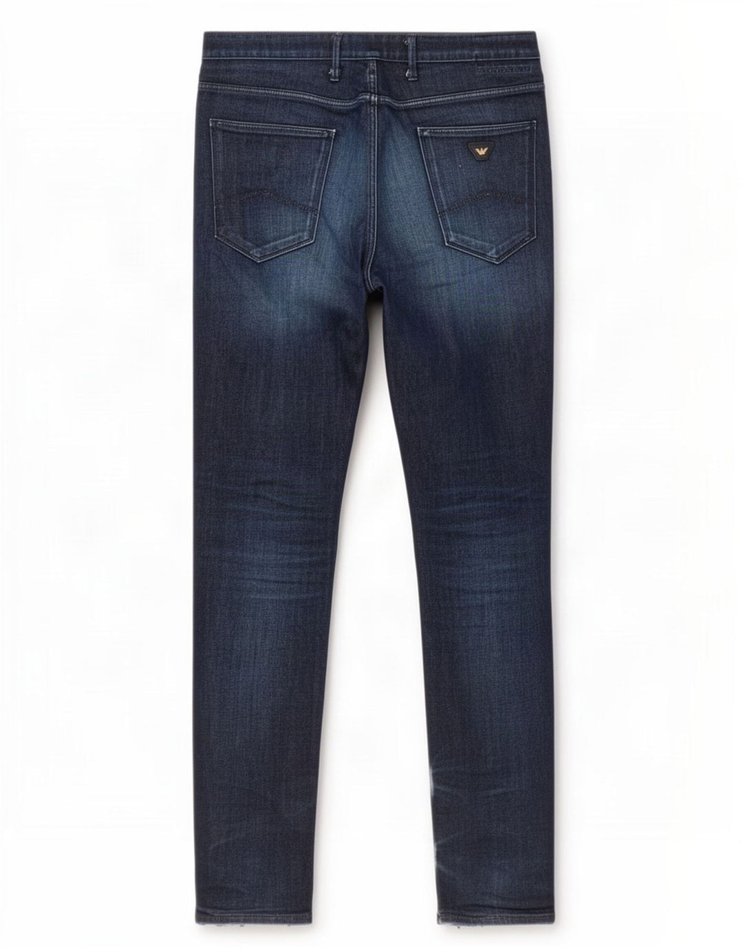 Jeans slim da uomo Armani W38 L34 cotone blu navy