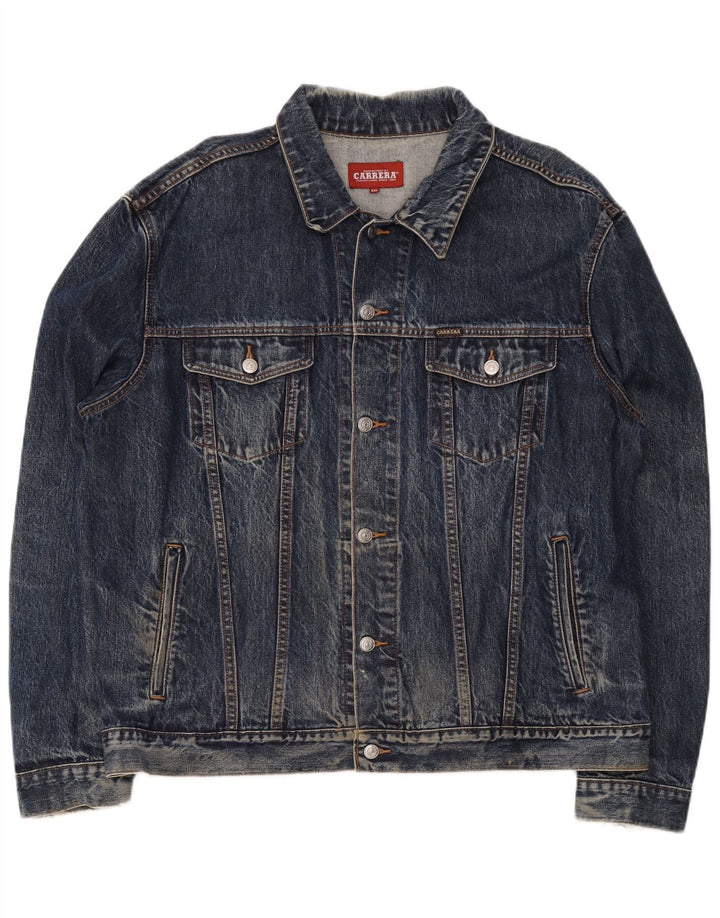 Giacca di jeans da uomo Carrera UK 44 2XL Cotone blu