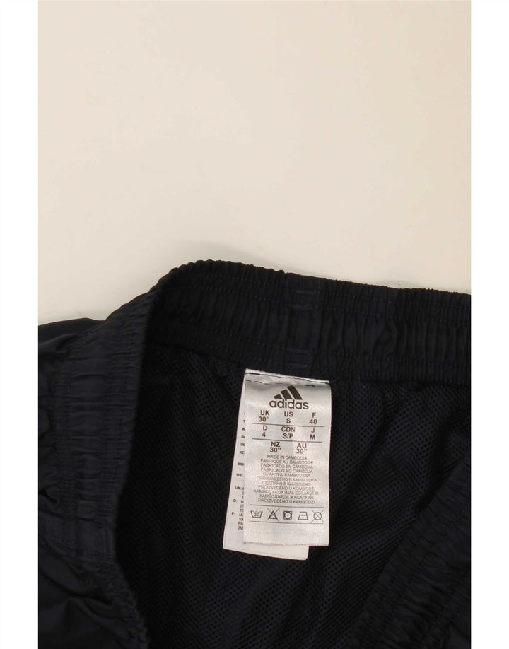 Pantaloncini sportivi da uomo Adidas medi sportivi in poliestere nero