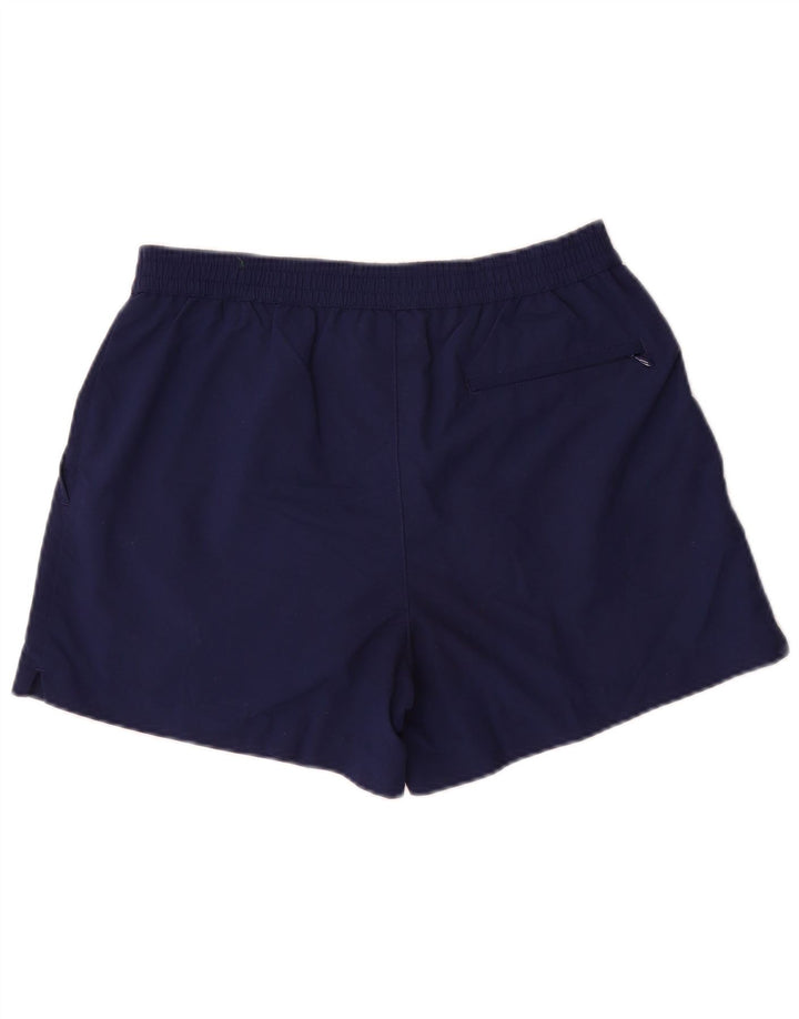 Pantaloncini chino da uomo Nike medi W32 poliestere blu navy