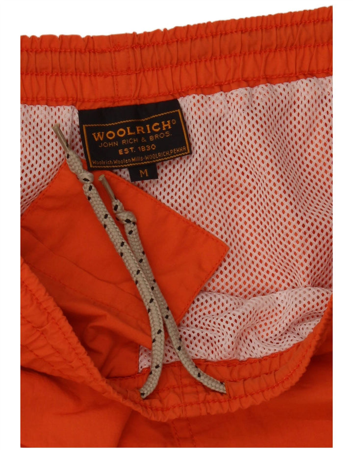 Pantaloncini sportivi da uomo Woolrich Nylon arancione medio