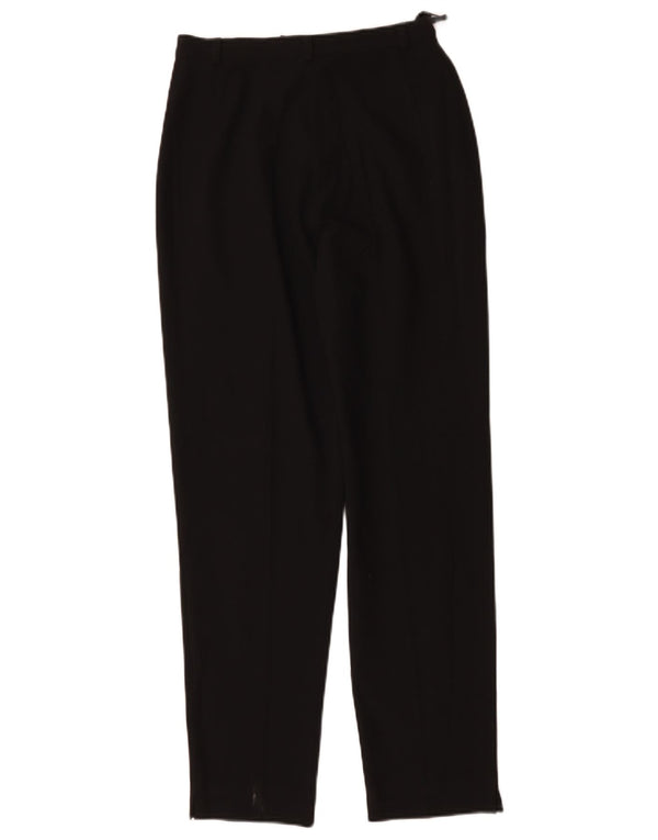 Pantaloni da abito affusolati da donna Marks & Spencer UK 8 piccoli W26 L27 neri