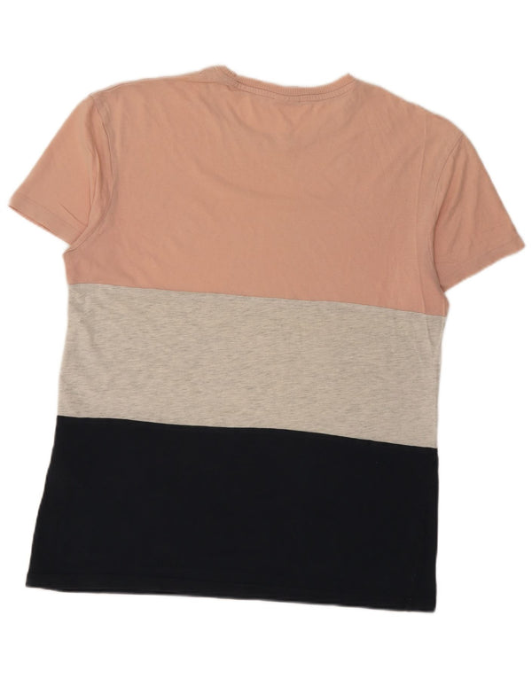 JACK & JONES T-shirt da uomo Top in cotone color block medio multicolore