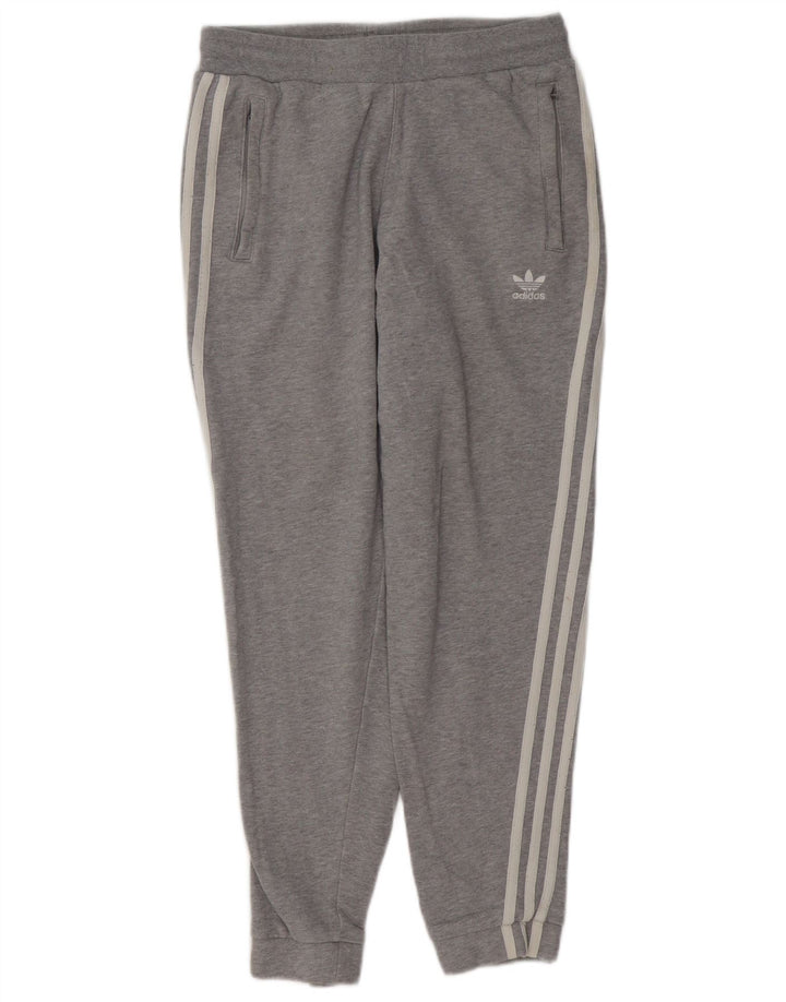 Pantaloni da tuta da uomo ADIDAS Joggers piccoli in cotone grigio